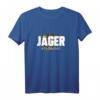 Jäger mit Dackel im Camouflage Tarnmuster T-Shirt – Humorvolle Jagdkleidung & Geschenkidee für Jäger & Hundeliebhaber