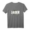 Jäger mit Dackel im Camouflage Tarnmuster T-Shirt – Humorvolle Jagdkleidung & Geschenkidee für Jäger & Hundeliebhaber