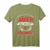 Vorsicht vor dem Läger das Wild ist harmlos - Lustiges Jäger T-Shirt mit Spruch für Männer, Weihnachten & Geburtstag Geschenk