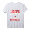 Vorsicht vor dem Läger das Wild ist harmlos - Lustiges Jäger T-Shirt mit Spruch für Männer, Weihnachten & Geburtstag Geschenk