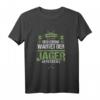 Jäger Jagdwaffe Hirschkopf T-Shirt – Perfektes Geschenk für Jäger, Wildtiere und Weidmann Liebhaber zu Weihnachten & Geburtstag