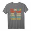 Retro Vintager Vati-Jäger Lustiges Vatertagsgeschenk T-Shirt – Perfektes Jäger-Shirt für Väter, Großväter, Brüder & Onkel