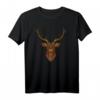 Hirsch Mandala Muster Hirschkopf mit Geweih - Jäger & Natur Fan T-Shirt, Perfektes Geschenk für Outdoor-Liebhaber