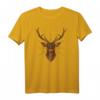 Hirsch Mandala Muster Hirschkopf mit Geweih - Jäger & Natur Fan T-Shirt, Perfektes Geschenk für Outdoor-Liebhaber