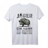 Herren Berufsjäger Jäger Jagd Wildschweinjagd Keiler T-Shirt - Perfekt für Jäger und Drückjagd Enthusiasten