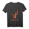 Whitetail Buck Lustiges Jäger T-Shirt mit Hirschjagd & US-Flagge - Klassisch geschnitten, Buck Up Motiv