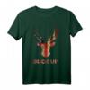 Whitetail Buck Lustiges Jäger T-Shirt mit Hirschjagd & US-Flagge - Klassisch geschnitten, Buck Up Motiv