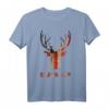 Whitetail Buck Lustiges Jäger T-Shirt mit Hirschjagd & US-Flagge - Klassisch geschnitten, Buck Up Motiv