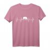 Wildschwein T-Shirt für Jäger und Wildtierliebhaber - Keiler Herzschlagmotiv, ideales Geschenk für Geburtstag & Weihnachten