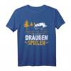 Herren Jagdbekleidung mit Rotwild oder Hirsch - Lustiges Jäger T-Shirt als Geschenkidee für Jäger zu Weihnachten, Jubiläum & Geburtstag