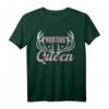 Hunting Queen | Lustiges Jäger T-Shirt für Jägerinnen, Jagdkönigin & Muttertagsgeschenk – Perfekte Jagd Kleidung für Frauen