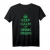 Lustiges Keep Calm And Drink Pfeffi Alkohol Saufen JAG Spruch T-Shirt – Perfekt für Partys, Geburtstag und Malle-Urlaub