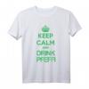 Lustiges Keep Calm And Drink Pfeffi Alkohol Saufen JAG Spruch T-Shirt – Perfekt für Partys, Geburtstag und Malle-Urlaub