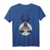 Hirsch Shirt geometrisch für Camping, Survival & Wandern - Perfektes Outdoor-T-Shirt für Natur- und Tierliebhaber