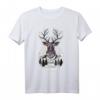 Hirsch Shirt geometrisch für Camping, Survival & Wandern - Perfektes Outdoor-T-Shirt für Natur- und Tierliebhaber