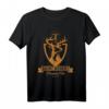 St Hubertus Schutzpatron der Jäger Katholisches T-Shirt – Glaubensbasiertes Geschenk für Kommunion, Taufe & Weihnachten