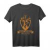St Hubertus Schutzpatron der Jäger Katholisches T-Shirt – Glaubensbasiertes Geschenk für Kommunion, Taufe & Weihnachten