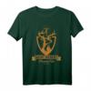 St Hubertus Schutzpatron der Jäger Katholisches T-Shirt – Glaubensbasiertes Geschenk für Kommunion, Taufe & Weihnachten