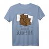 Offizielles Wildschwein Keiler Jäger Schlafshirt – Lustiges Geschenk für Schweine Liebhaber, Morgenmuffel & Bettliebhaber