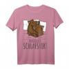 Offizielles Wildschwein Keiler Jäger Schlafshirt – Lustiges Geschenk für Schweine Liebhaber, Morgenmuffel & Bettliebhaber