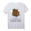Offizielles Wildschwein Keiler Jäger Schlafshirt – Lustiges Geschenk für Schweine Liebhaber, Morgenmuffel & Bettliebhaber