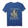 Geschenk Jäger Geburtstag über 70 Jahre Herren T-Shirt – Klassisch mit Hund und Hochsitz, ideales Geschenk für Jäger