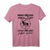 Jagd Damen T-Shirt – Brave Mädchen mögen Jäger, Coole Jägerin Kleidung & Geschenkideen für Jägerinnen