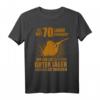 Jäger 70 Geburtstag Lustig Siebzig Jagd Jagen T-Shirt - Witziges Geschenk für Jäger mit Humor