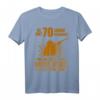 Jäger 70 Geburtstag Lustig Siebzig Jagd Jagen T-Shirt - Witziges Geschenk für Jäger mit Humor