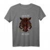 Geiler Keiler Wildschwein Geschenk für Jäger - Lustiges T-Shirt für die Jagd im Wald & Festtage