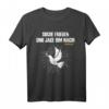 Suche Frieden und jage ihm nach! Bibelvers Psalm 34,15 – Religiöses T-Shirt für Männer, Frauen & Kinder als Geschenk für Christen
