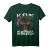 Herren Oktoberfest T-Shirt mit Wilder Hirsch – Lustiges Jäger-Design für Wiesn, Junggesellenabschied & Partyurlaub