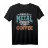 Metalldetektor-Detektorist T-Shirt mit Oszillator-Design - Lustiges Geschenk für Jäger, Metalljäger & Detektor-Enthusiasten zu Weihnachten, Jagd & Geburtstag