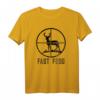 Fast Food Hirsch Jagd T-Shirt – Lustiges Geschenk für Jäger, Jägerinnen & Wildtierfans