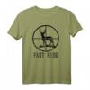 Fast Food Hirsch Jagd T-Shirt – Lustiges Geschenk für Jäger, Jägerinnen & Wildtierfans