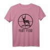 Fast Food Hirsch Jagd T-Shirt – Lustiges Geschenk für Jäger, Jägerinnen & Wildtierfans