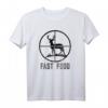 Fast Food Hirsch Jagd T-Shirt – Lustiges Geschenk für Jäger, Jägerinnen & Wildtierfans