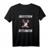 Jagdschein Bestanden T-Shirt für Jungjäger mit Hirschkopf - Perfektes Geschenk für frischgeprüfte Jäger & Jägerinnen