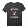 Jagdschein Bestanden T-Shirt für Jungjäger mit Hirschkopf - Perfektes Geschenk für frischgeprüfte Jäger & Jägerinnen