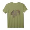 Hirschmotiv für Jäger zum HapMonkey - Jubiläums T-Shirt mit Jagdmotiv für Jäger und Jägerinnen