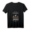 Damen Jäger T-Shirt mit V-Ausschnitt - 'Wir Werden Alle Gleich Geboren Nur Die Besten Werden Jäger' Design, ideales Geschenk für Jagdliebhaberinnen