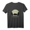 Reh Hunter Weidmannsheil Hunt Nachtschicht T-Shirt – Lustiges Jagd-Shirt für Jäger, Waidmänner & Jägerin mit Hirsch, Wildschwein & Gewehr Motiv