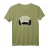 Reh Hunter Weidmannsheil Hunt Nachtschicht T-Shirt – Lustiges Jagd-Shirt für Jäger, Waidmänner & Jägerin mit Hirsch, Wildschwein & Gewehr Motiv