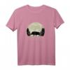 Reh Hunter Weidmannsheil Hunt Nachtschicht T-Shirt – Lustiges Jagd-Shirt für Jäger, Waidmänner & Jägerin mit Hirsch, Wildschwein & Gewehr Motiv