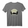 Reh Hunter Weidmannsheil Hunt Nachtschicht T-Shirt – Lustiges Jagd-Shirt für Jäger, Waidmänner & Jägerin mit Hirsch, Wildschwein & Gewehr Motiv