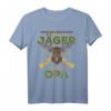 Herren Jäger Opa Großvater Wild Jagen Hirsch Jagd Wald Geschenk T-Shirt - Lustiges Geschenk für Jäger, Opas & Rentner, ideal zum Geburtstag & Weihnachten