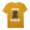 Wildschwein Keiler Jäger T-Shirt - Lustiges Design für Jäger und Schweine Liebhaber, Perfektes Geschenk zu Geburtstag & Weihnachten