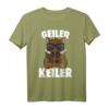 Wildschwein Keiler Jäger T-Shirt - Lustiges Design für Jäger und Schweine Liebhaber, Perfektes Geschenk zu Geburtstag & Weihnachten