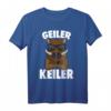 Wildschwein Keiler Jäger T-Shirt - Lustiges Design für Jäger und Schweine Liebhaber, Perfektes Geschenk zu Geburtstag & Weihnachten