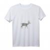 Damen Rehbock T-Shirt - Jägersprache Reh Jagd, Jäger Outfit mit V-Ausschnitt für Jägerinnen & Jäger aller Jagdarten